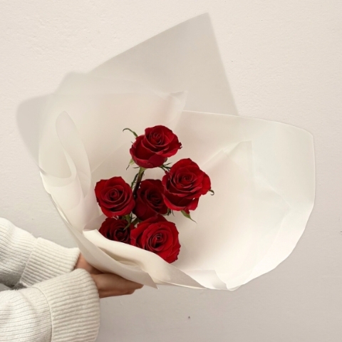 An Abundance of Red Roses