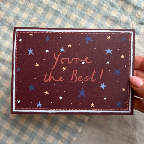 ‘You're the Best’ Card